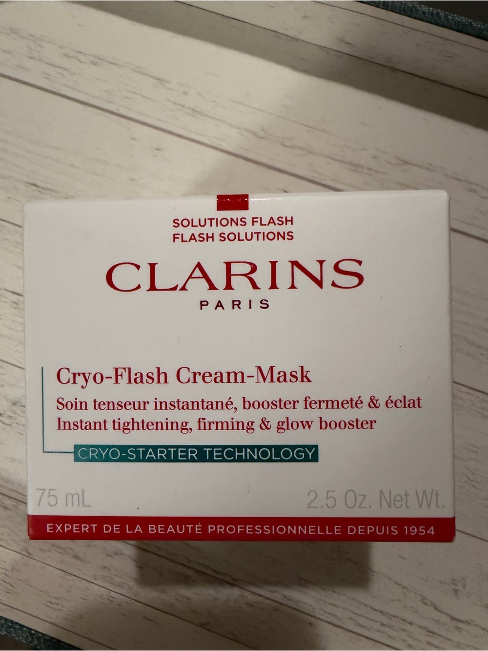Clarins Cryo-Flash Cream-Mask